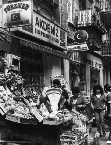 Turkish Shops in Berlin's Kreuzberg Neighborhood (1983)
